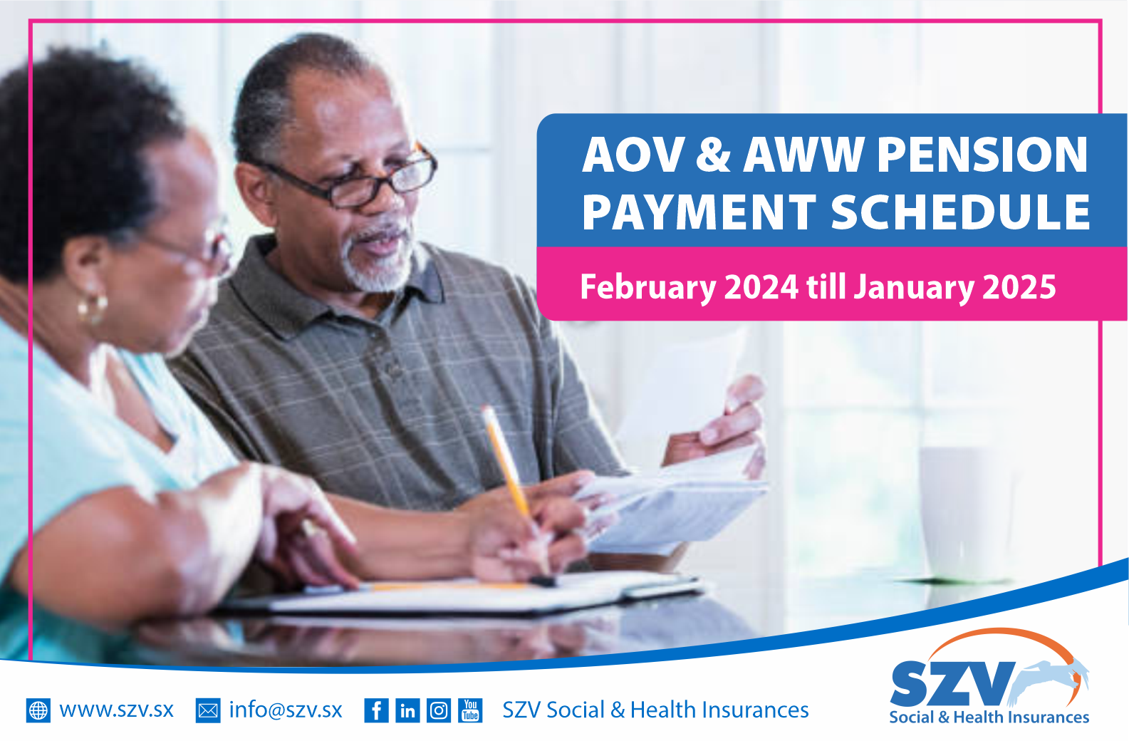 2024 AOV/AWW Pension Payment Schedule
